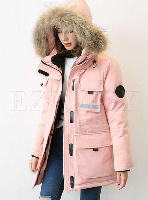 Hooded Loose Thicken Down Coat