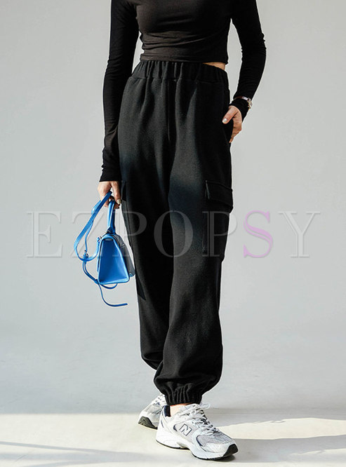 Summer Cropped Sweatpant for Women