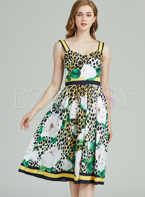 Sweet & Cute Animal Printed Slip Dresses