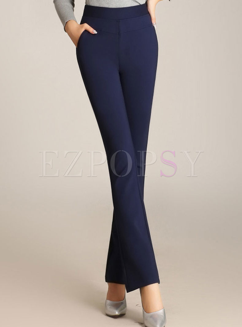 Casual Big Size Flare Pant
