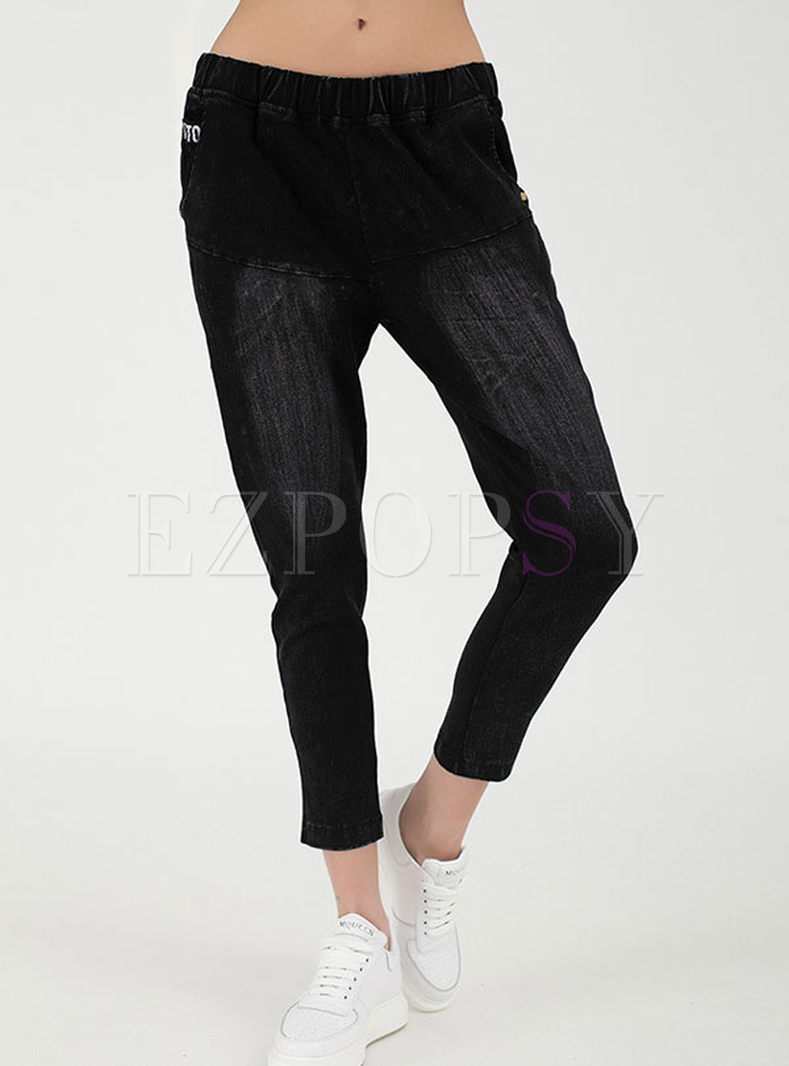 Casual Slim Oversize Ankle-length Pants