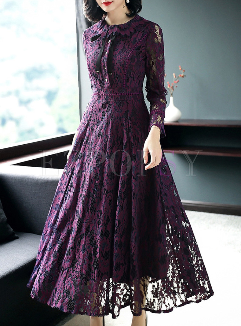 Dresses | Maxi Dresses | Purple Lace 