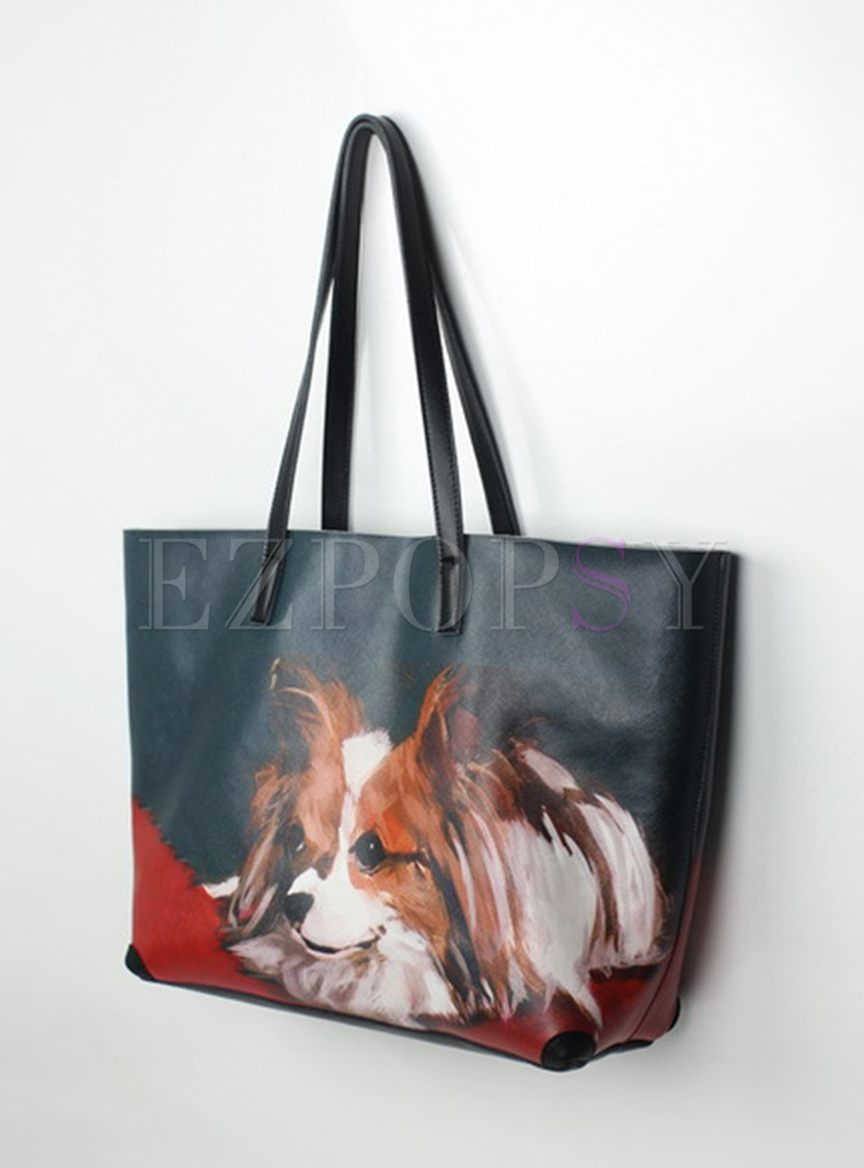 Chic Animal Print Tote Bag