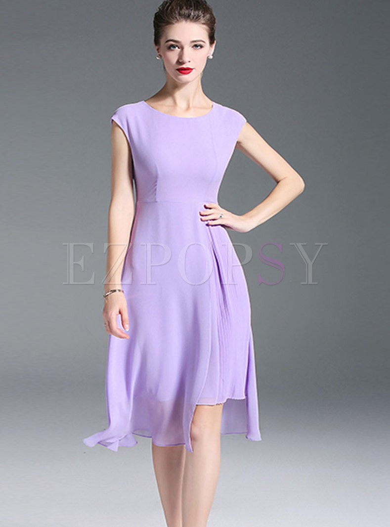 light purple dress