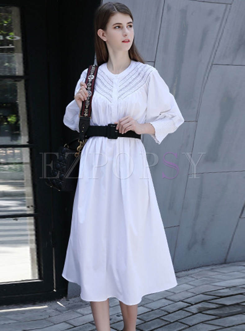trendy white dresses