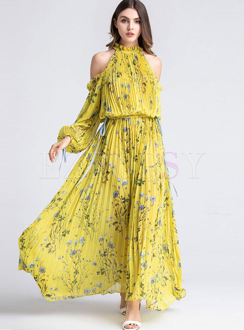 maxi dress with arms