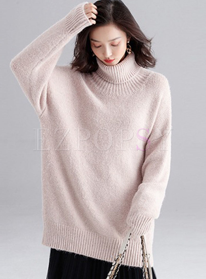 loose knit sweater