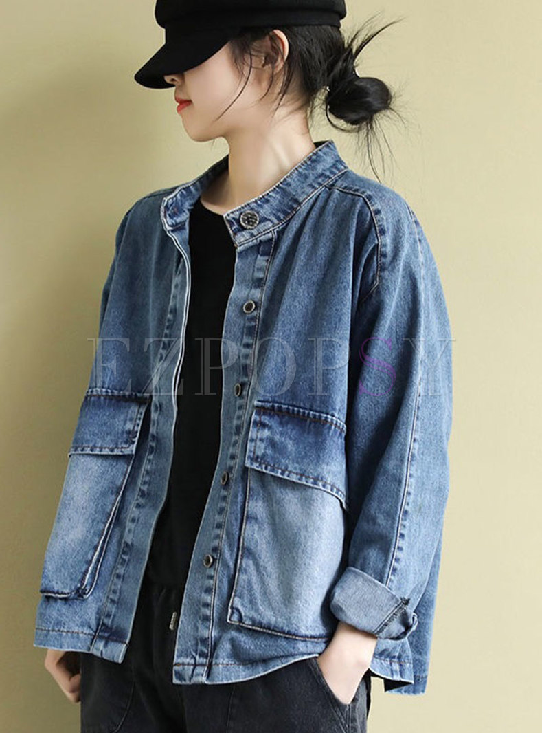 Outwear | Jackets/Coats | Women's Casual Denim Jacket