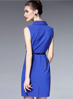 Chic Bead Sleeveless Skinny Dress | Ezpopsy.com
