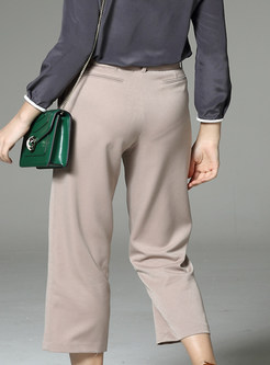 Brief Calf length Rayon Suit Pants