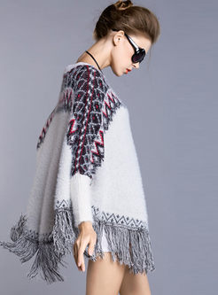 Chic Tassel Vintage Knit Sweater