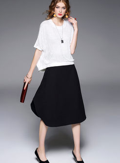 Fashion Rivet Brief Skirt