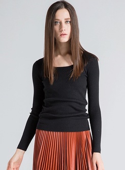 All-Match Causal Pullover Knit Sweater
