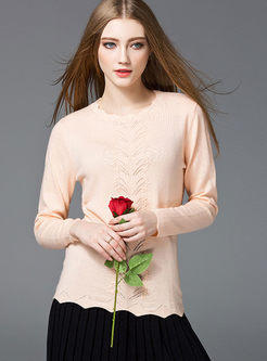 Sweet Hollow Loose Wave Sweater