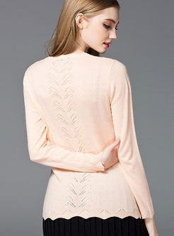 Sweet Hollow Loose Wave Sweater