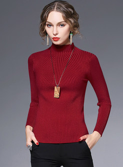 All-match Knitted Sweater