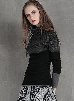 Slim Lace Color-matched Sweater