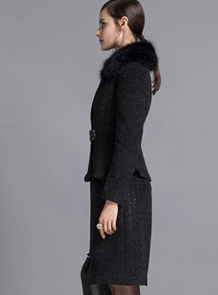 Elegant Slim Coat & Brief Dress Suits
