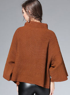 Fashion Loose Turtle Neck Sweater