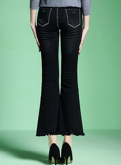 Full-length Denim Stylish Pants