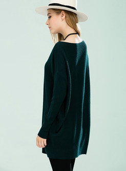 Casual Loose Pure Color Sweater