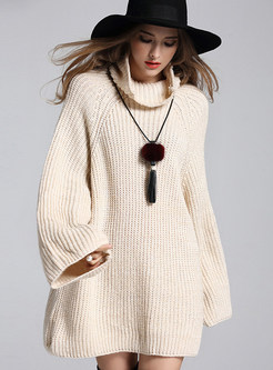 Casual Turtle Neck Loose Sweater