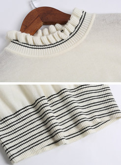 Sweet Wool High-Waist Long Sleeve T-Shirt
