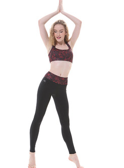 Sport Yoga Breathable Slim Patch Pants