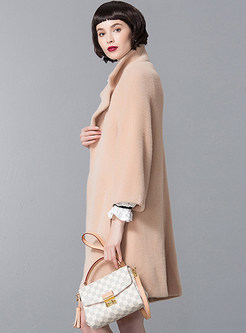 Oversize Medium-length Thick Coat