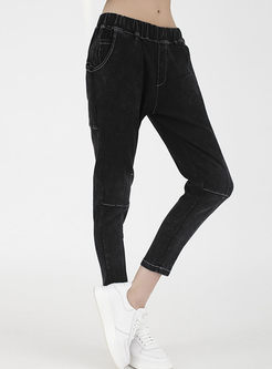 Casual Oversize Slim Ankle-length Pencil Pants