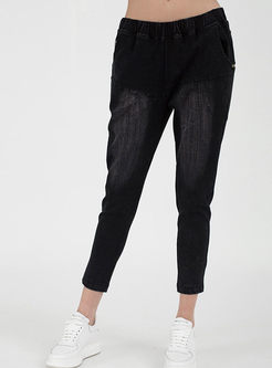 Casual Slim Oversize Ankle-length Pants
