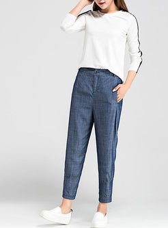 Oversize Loose Ankle-length Pencil Pants