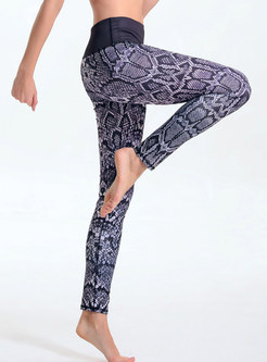 Fashion Print Tight Quick-Dry Yoga Bottoms