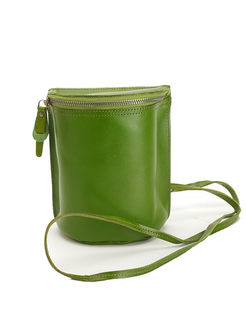 Chic Zipper Pocket Half-buckle Crossbody Bag
