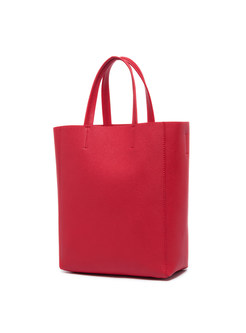 Causal Pure Color Top Handle Bag