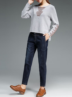 Casual Tapered Wash Harem Pants