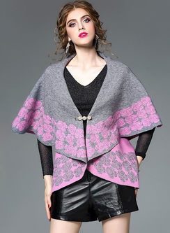 Stylish Double-deck Thick Asymmetric Kimono