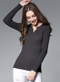 Fashion Pullover Long Sleeve Sweater