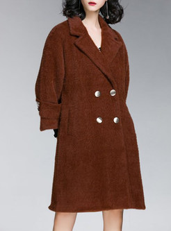 Elegant Loose Warm Woolen Coat