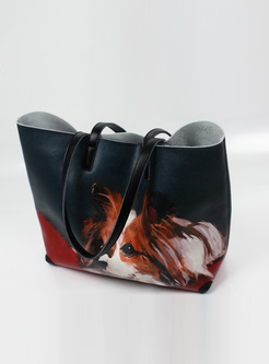 Chic Animal Print Tote Bag