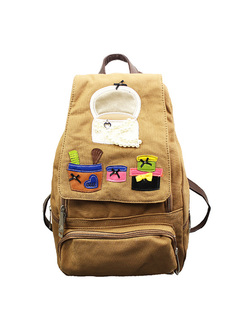 Casual Canvas High-capacity Backpack