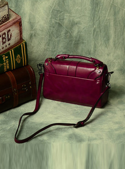 Vintage Rivet Top Handle & Crossbody Bag