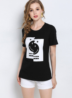 Black Smile Pint T-shirt