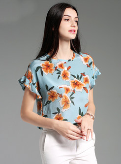 Trendy Multicolor All Over Print Shift T-Shirt 