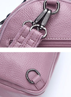 Stylish Zipper Pocket Top Handle & Backpack