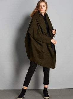Fashion Casual Loose Double-breasted Tied Coat