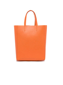 Fashion Orange Top Handle & Bucket Bag 