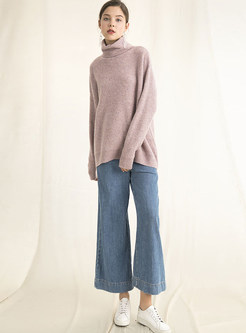 High Neck Loose Warm Bottoming Sweater