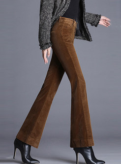 Trendy Plus Velvet Thick Easy-matching Pants