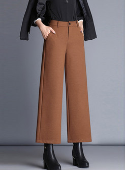 Casual Easy-matching High Waist Loose Pants